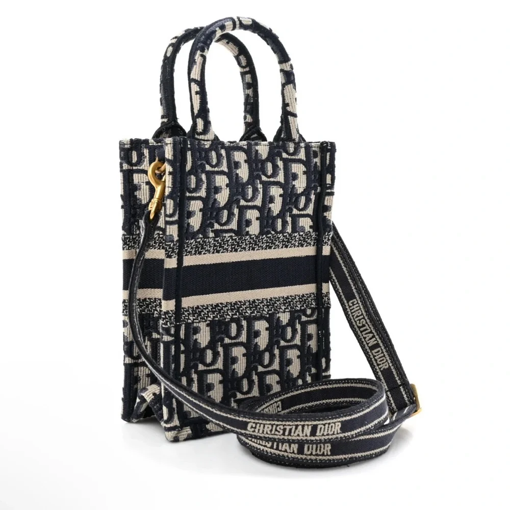 CHRISTIAN DIOR Mini Book Tote Bag NWT! - Picture 4 of 5